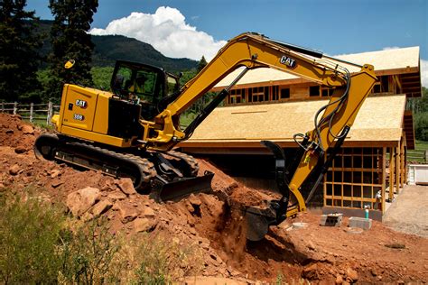 offset mini excavator|cat 308 cr mini excavator.